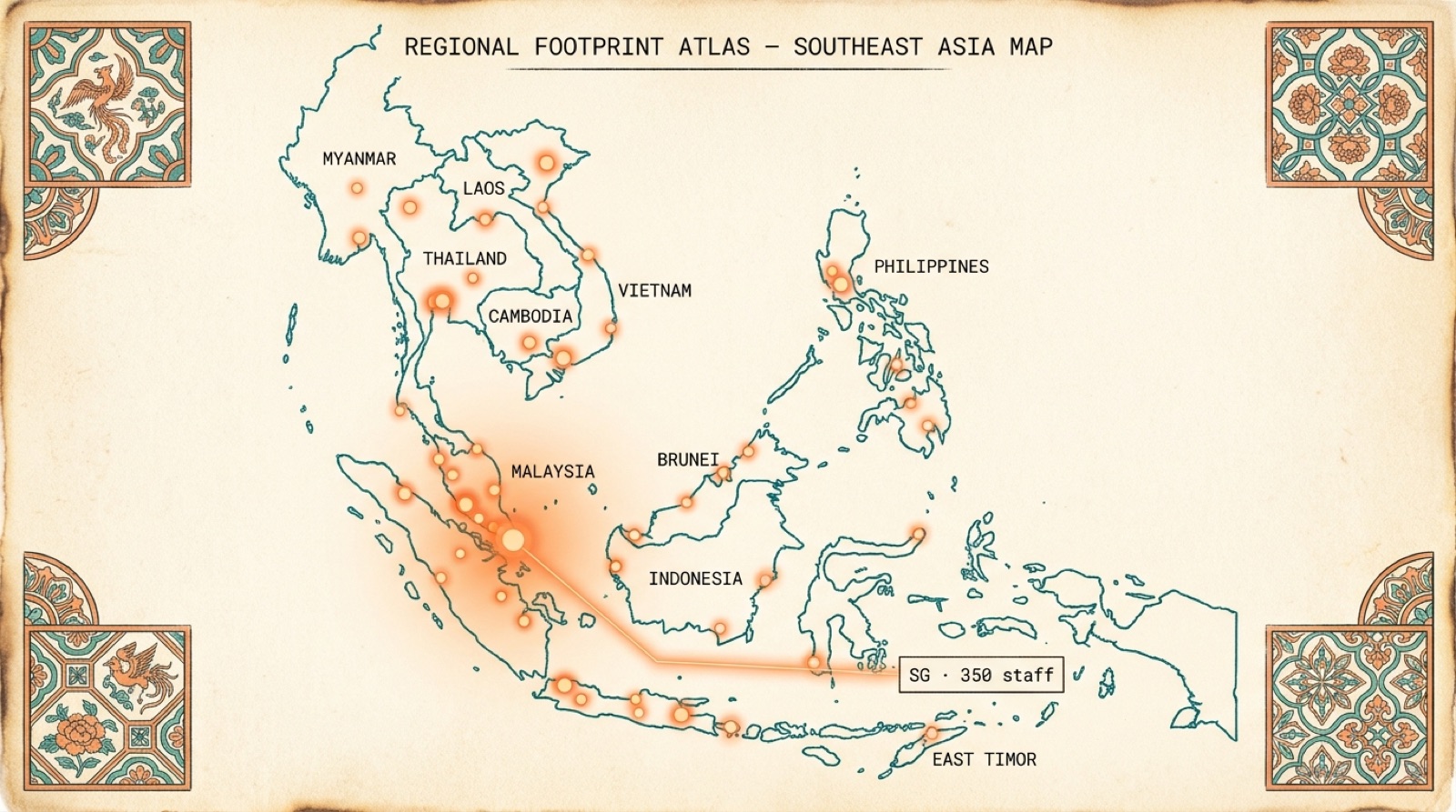 Regional footprint atlas preview